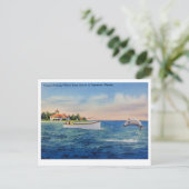 Florida-Tarpun-Fischerei Postkarte (Stehend Vorderseite)