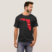 Florida Teacher Teach Liebe Inspiriert T-Shirt (Vorne ganz)