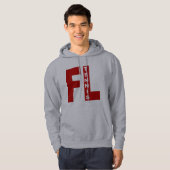 FLORIDA TENNIS GROBKAPUZENPULLOVER HOODIE (Vorne ganz)