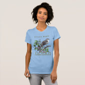 Florida Territory Northern Mockingbird Design T-Shirt (Vorne ganz)