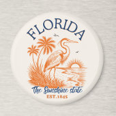 Florida The Sunshine State – Beach & Palms Design Magnet