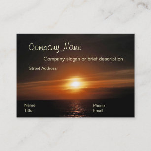 Florida-Themenorientierte Visitenkarte