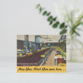 Florida, Tile House Diner, Daytona Beach Postkarte (Stehend Vorderseite)