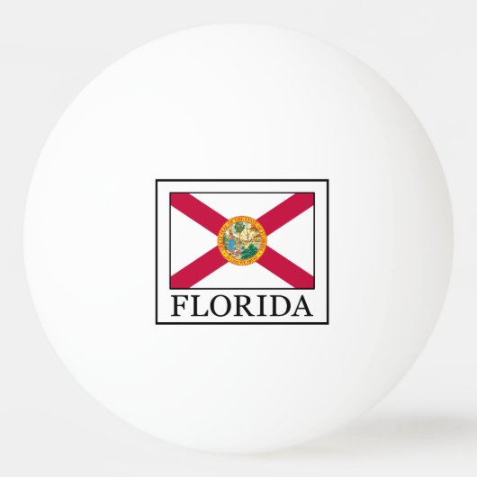 Florida Tischtennisball (Vorderseite)