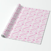 Florida Toile (Pink)  Geschenkpapier (Ungerollt)