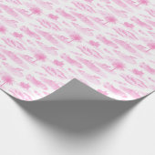 Florida Toile (rosa) Geschenkpapier (Ecke)