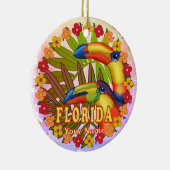 Florida Toucans Keramik Ornament (Rechts)