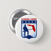 Florida trägt Button (Vorne & Hinten)
