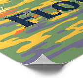 Florida-Trail-Reiseplakat Poster (Ecke)