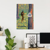 Florida-Trail-Reiseplakat Poster (Heimbüro)