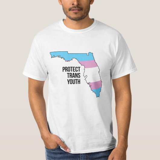 Florida Trans Jugend schützen T-Shirt (Vorderseite)