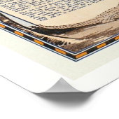 Florida Travel Map 20x28 Poster Print (Ecke)