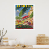 Florida Travel Poster (Küche)