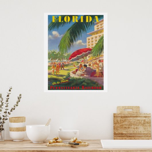 Florida Travel Poster (Küche)
