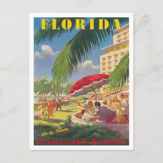 Florida Travel Postkarte (Vorderseite)