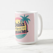 Florida Trips & Treasures Coffee Mug Kaffeetasse (VorderseiteRechts)