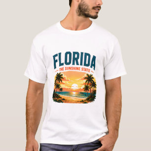 Florida-Tropisches-Paradies-Eskapade T-Shirt