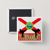 Florida-Turnier-Button Button (Vorne & Hinten)
