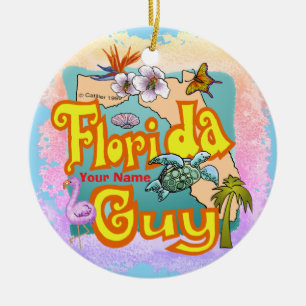 Florida Typ Keramik Ornament