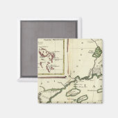 Florida, überlegene Seen, Bahamas Magnet (Vorderseite/Rückseite)