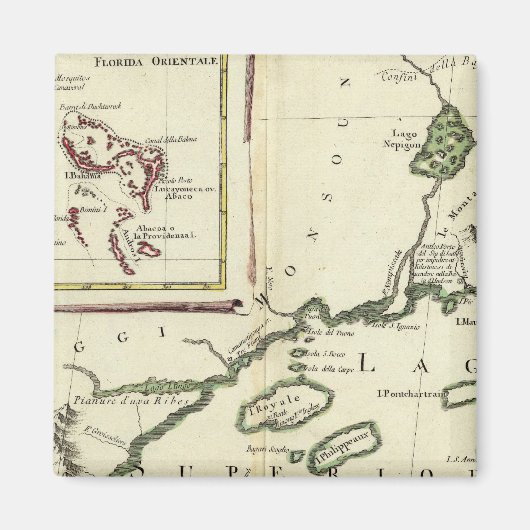 Florida, überlegene Seen, Bahamas Magnet (Vorne)