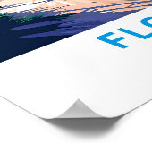 Florida United Staaten Poster (Ecke)