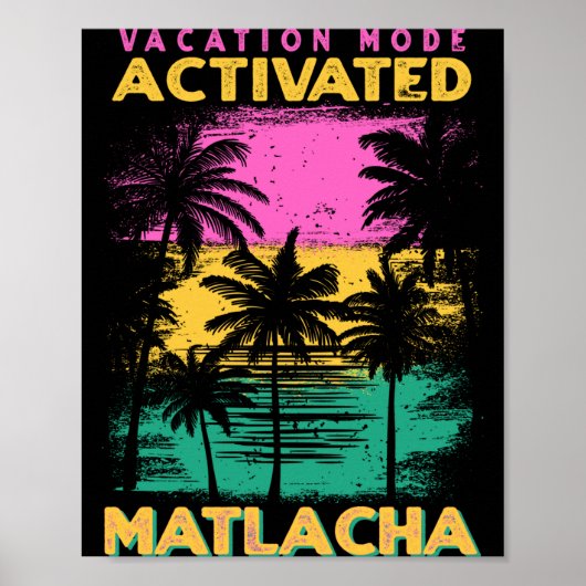 Florida-Urlaubsmodus aktiviert Matlacha Poster (Vorne)