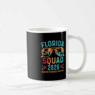 Florida Urlaubsteam 2026 Familie Matching Vintag Kaffeetasse