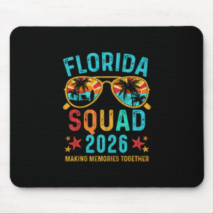Florida Urlaubsteam 2026 Familie passend Vintag Mousepad