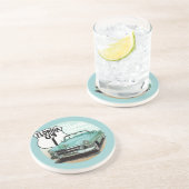 Florida US Route 1 - Atlantische Autobahn Untersetzer (Seite)