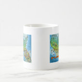 Florida USA Karte Kaffeetasse (Mittel)