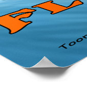 Florida USA Map Poster (Ecke)