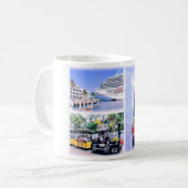 Florida - USA - Mosaik - Kaffeetasse (Vorderseite Links)
