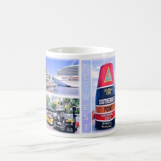 Florida - USA - Mosaik - Kaffeetasse (Mittel)