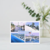 Florida - USA - Mosaik - Postkarte (Stehend Vorderseite)