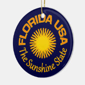 Florida USA-Ornament - anpassen Keramik Ornament (Links)
