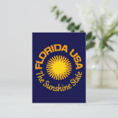 Florida USA Postkarte - anpassen (Stehend Vorderseite)