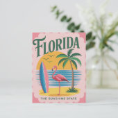 Florida USA Vintage Travel Postkarte (Stehend Vorderseite)