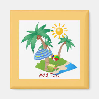 Florida Vacation Kühlschrank Magnet-Vorlage Magnet