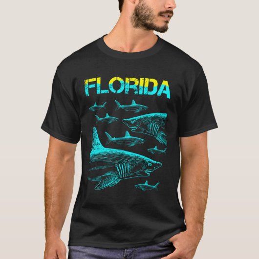 Florida Vacation With A Shark T-Shirt (Vorderseite)