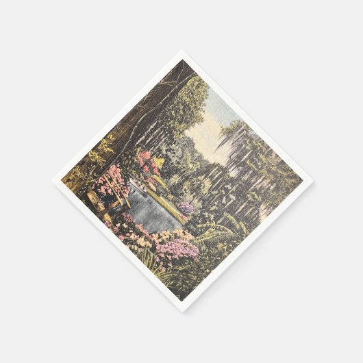 Florida Vintag Napkin Serviette (Ecke)
