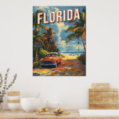 Florida Vintag Poster (Küche)