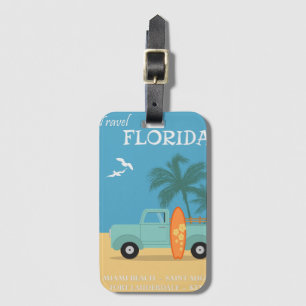 Florida Vintage Reise Gepäckanhänger