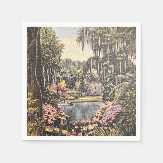 Florida Vintage Serviette (Vorderseite)
