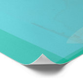 Florida Vintager Urlaub Poster (Ecke)