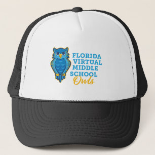Florida Virtual Elementary School Sharks Truckerkappe