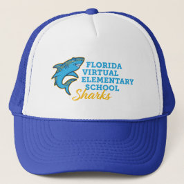 Florida Virtual Elementary School Sharks Truckerkappe