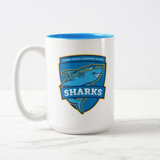 Florida Virtual Elementary School Tasse (Blau) (Links)