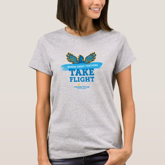 Florida Virtual High School "Take Flight" T-Shirt (Vorderseite)