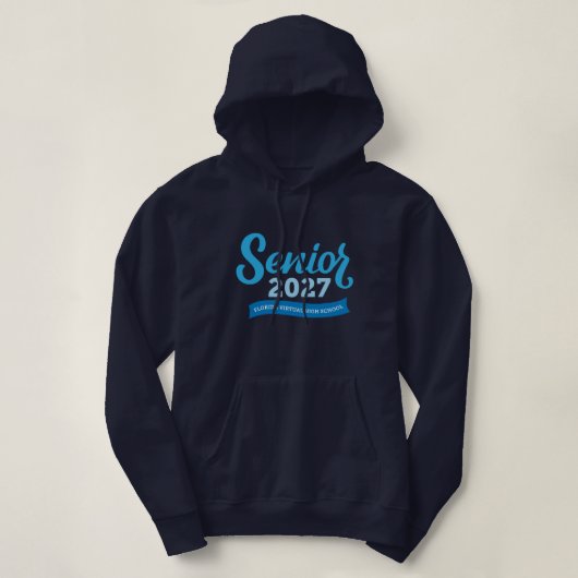Florida Virtual HS, Senior 2027 Damen Hoodie (Design vorne)